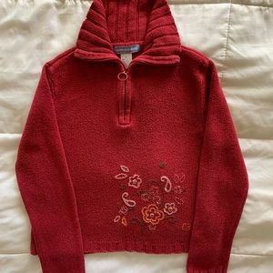 “CANYON RIVER BLUES” Girls Embroidered Sweater  Sz M (10.5-12.5)